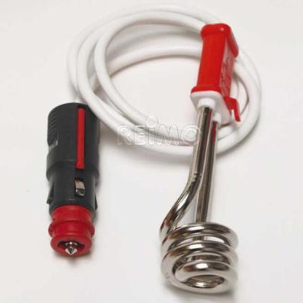 Thermoplongeur 12V allume-cigare pour chauffer vos boissons en camping