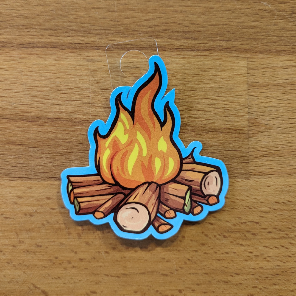 Sticker feu de camp