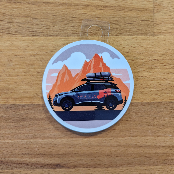 Stickers Autocollant 3008 Mountain Adventure